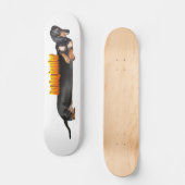Hete hond: Maple Finish Skateboard (Voorkant)