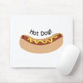 Hete hond. muismat (Met muis)