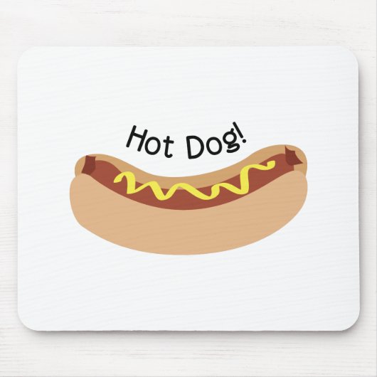 Hete hond. muismat (Voorkant)