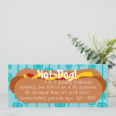 Hete hond. Partij Kaart (Staand voorkant)