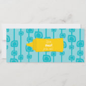 Hete hond. Partij Kaart (Achterkant)