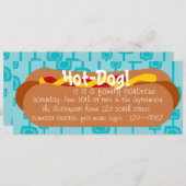 Hete hond. Partij Kaart (Voorkant / Achterkant)