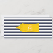 Hete hond. Partij Kaart (Achterkant)