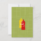 Hete hond. Partij Kaart (Achterkant)