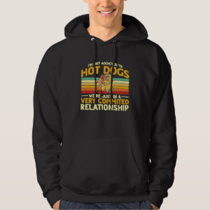 Hete Hond Volwassen Humor Een Zeer Toegewijd Verba Hoodie