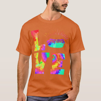 Hete Hond Volwassene Kleurstoffen 80s 90s familie T-shirt
