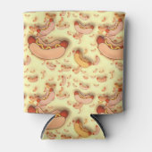 Hete honden blikjeskoeler (Voorkant)