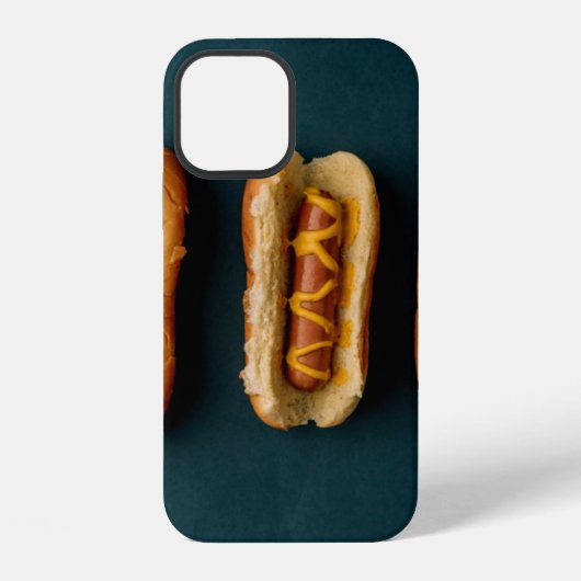 Hete Honden en Broodjes iPhone Hoesje (Achterkant)