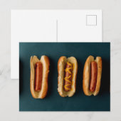 Hete honden en Buns Briefkaart (Voorkant / Achterkant)