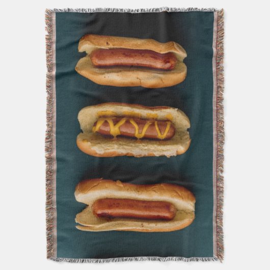 Hete honden en Buns Deken (Voorkant Verticaal)