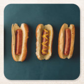 Hete honden en Buns Kartonnen Onderzetters (Voorkant)