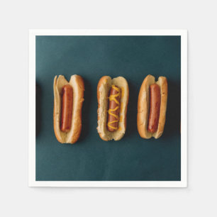 Hete honden en Buns Servet