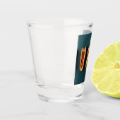 Hete honden en Buns Shot Glas (Links)
