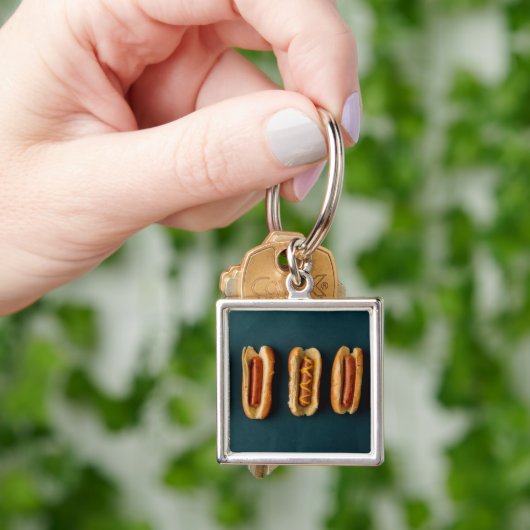 Hete honden en Buns Sleutelhanger (Hand)