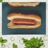 Hete honden en Buns Theedoek (Gevouwen)