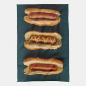 Hete honden en Buns Theedoek (Verticaal)