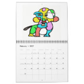 Hete honden en katten Agenda 2020 Kalender (Feb 2027)