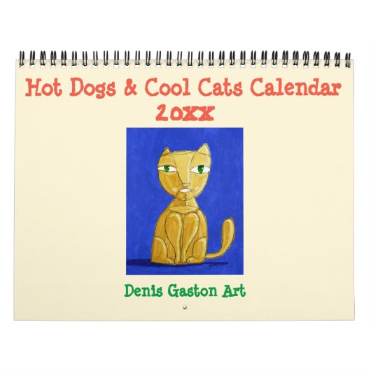 Hete honden en katten Agenda 2020 Kalender (Hoes)