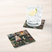 Hete honden kartonnen onderzetters (Insitu)