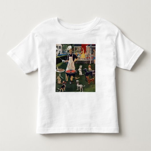 Hete honden kinder shirts (Voorkant)