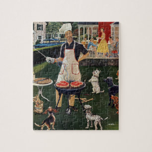 Hete honden legpuzzel