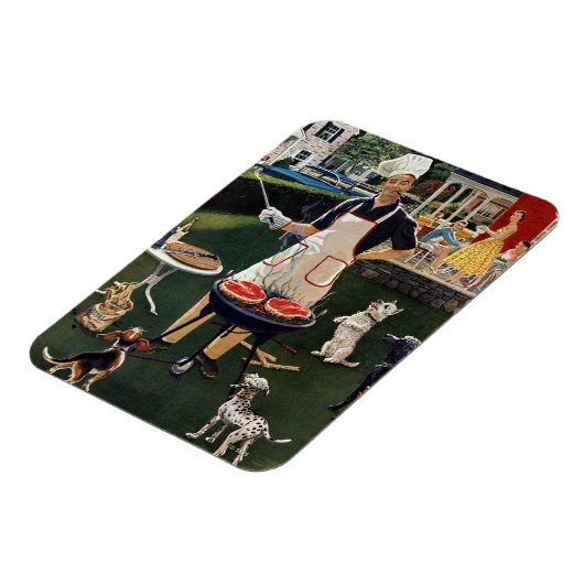 Hete honden magneet (Linkerzijde)