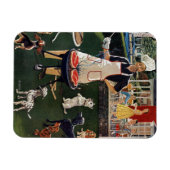 Hete honden magneet (Horizontaal)