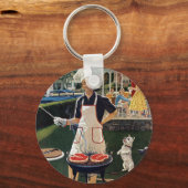 Hete honden sleutelhanger (Voorkant)