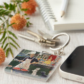 Hete honden sleutelhanger (Voorkant Rechts)