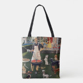 Hete honden tote bag (Achterkant)
