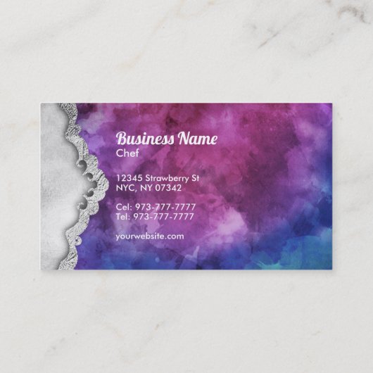 Hete honden visitekaartjes (Achterkant)