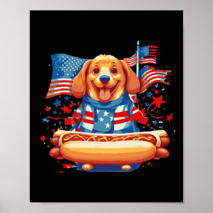 hete honden worst frank dag amerikaanse sarcastisc poster