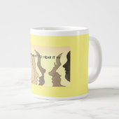 Hete hoofden, IK WIL HET NIET HOREN!!! Grote Koffiekop (Voorkant rechts)