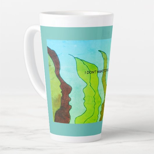 Hete hoofden, IK WIL HET NIET HOREN!!! Latte Mok (Linkerhoek)