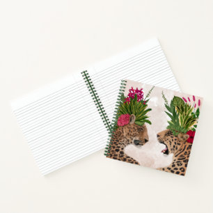 Hete House Leopards  A Paar Notitieboek