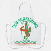 Hete Italiaanse worst Schort (Voorkant)