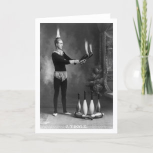 Hete Juggler, de vroege jaren 1900 Kaart