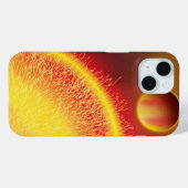 Hete Jupiter Case-Mate iPhone Case (Achterkant (horizontaal))