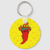 Hete Kawaii Pepper Diva Stars Sleutelhanger (Achterkant)