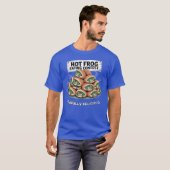 Hete kikker eten wedstrijd - Toadally Delicious T-shirt (Voorkant volledig)