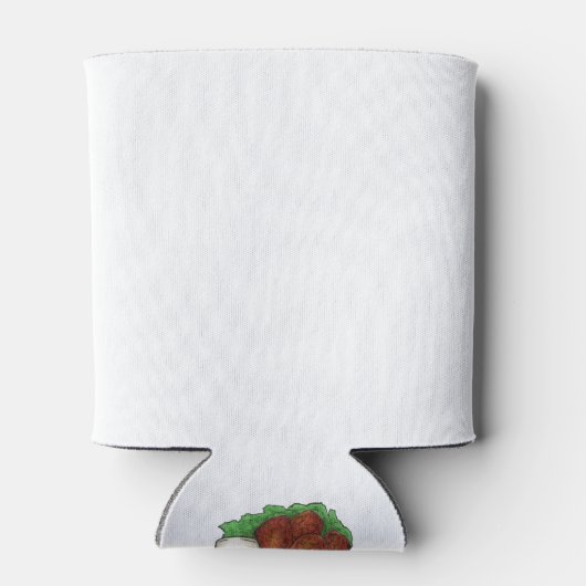 Hete kippenvleugels Laten we verjaardagsfeestje vi Blikjeskoeler (Achterkant)