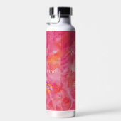 Hete kleur romantische bruiloft waterfles (Rechts)