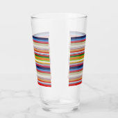 Hete kleurrijke strepen glas (Rechts)
