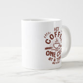 HETE KOFFIE GROTE KOFFIEKOP (Voorkant rechts)