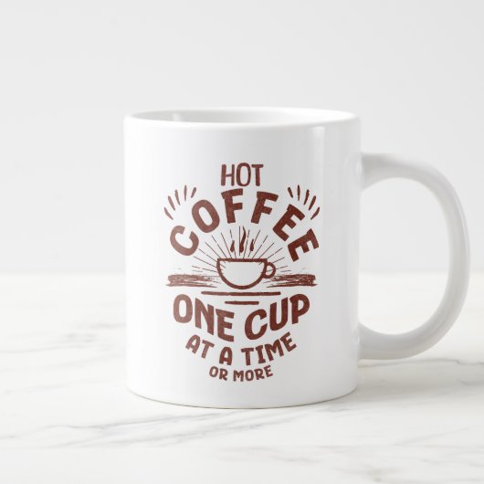 HETE KOFFIE GROTE KOFFIEKOP (Rechts)