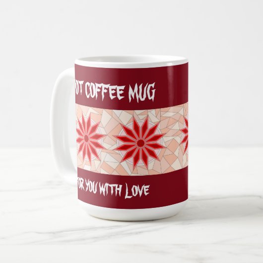 HETE KOFFIEBEEKER KOFFIEMOK (Voorkant links)