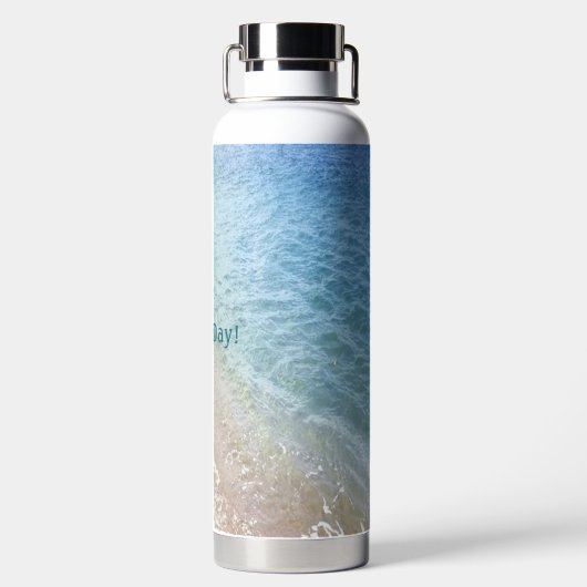 Hete/koude drank Bottle Beachin Waterfles (Achterkant)