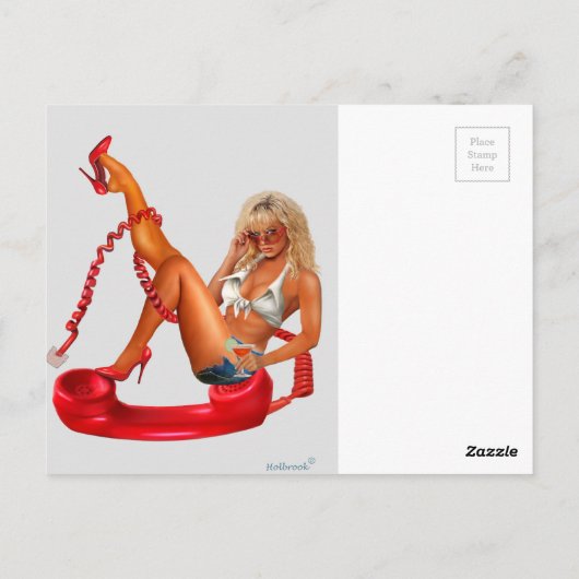 HETE LIJN BRIEFKAART (Achterkant)