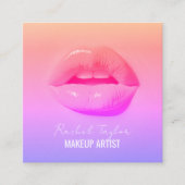 Hete lippen | Cool Graded Make-up Visitekaartje (Voorkant)