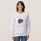 hete lippen heter attitude trui (Voorkant volledig)